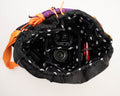 Black Maxi Bubzi camera bag with padded compartments for a camera, lenses, and accessories