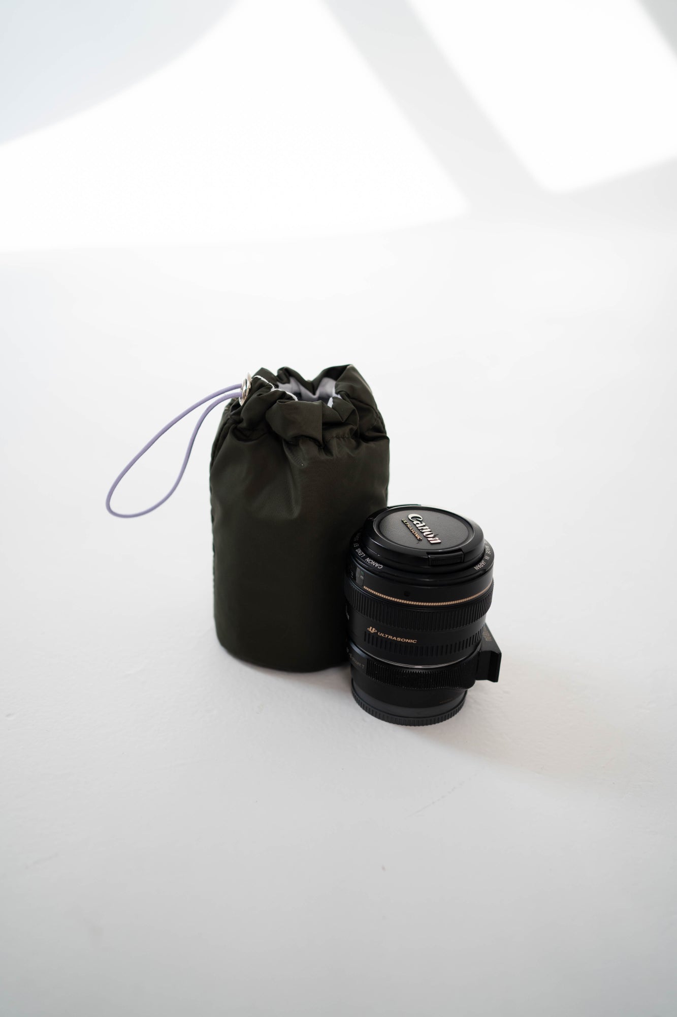 Khaki Mini Lens Case