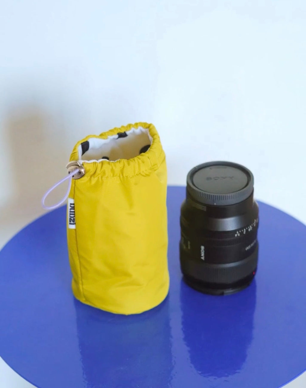 Лаймовий mini чохол для об'єктива 